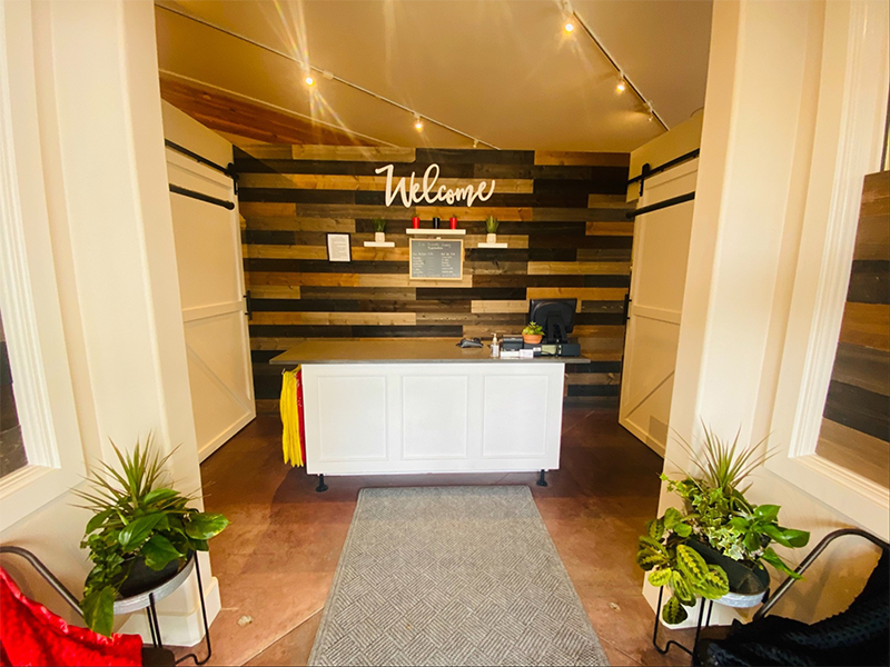 5 Front reception area